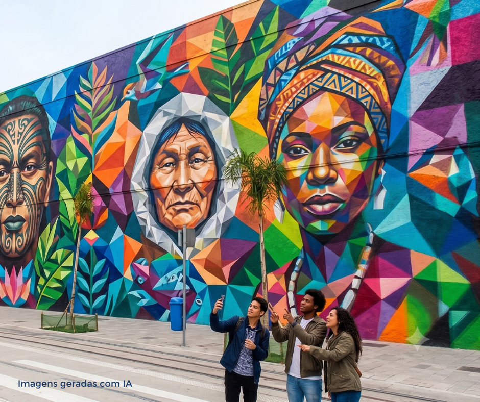Mural Etnias • Kobra